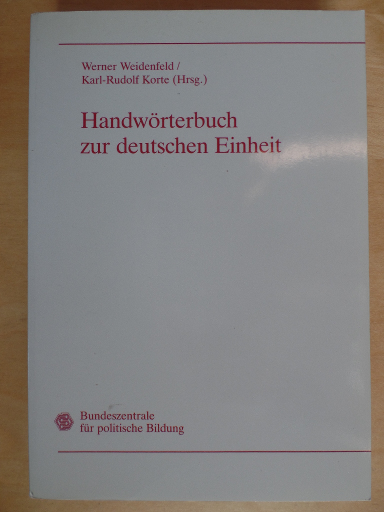 Handwörterbuch zur Deutschen Einheit