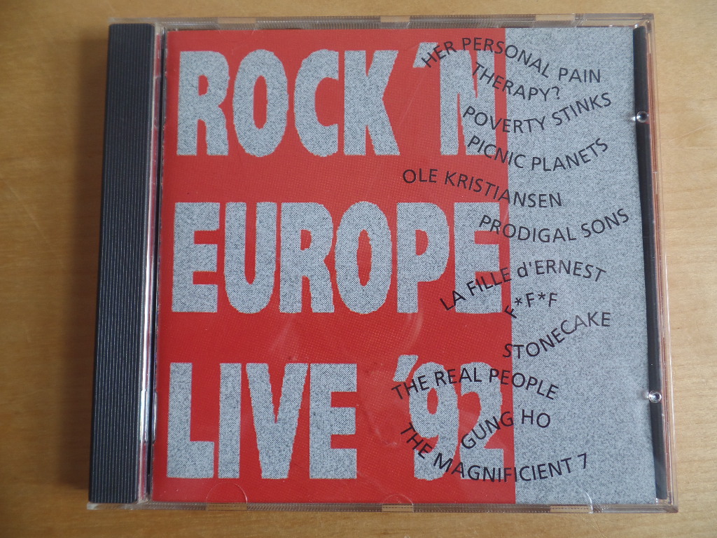 Various und Therapy?:  Rockn Europe Live 92 - 10th Anniversary EBU Rockfestival 