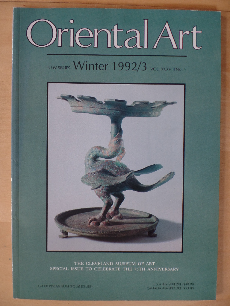   Oriental Art Magazine. Winter 1992/3 