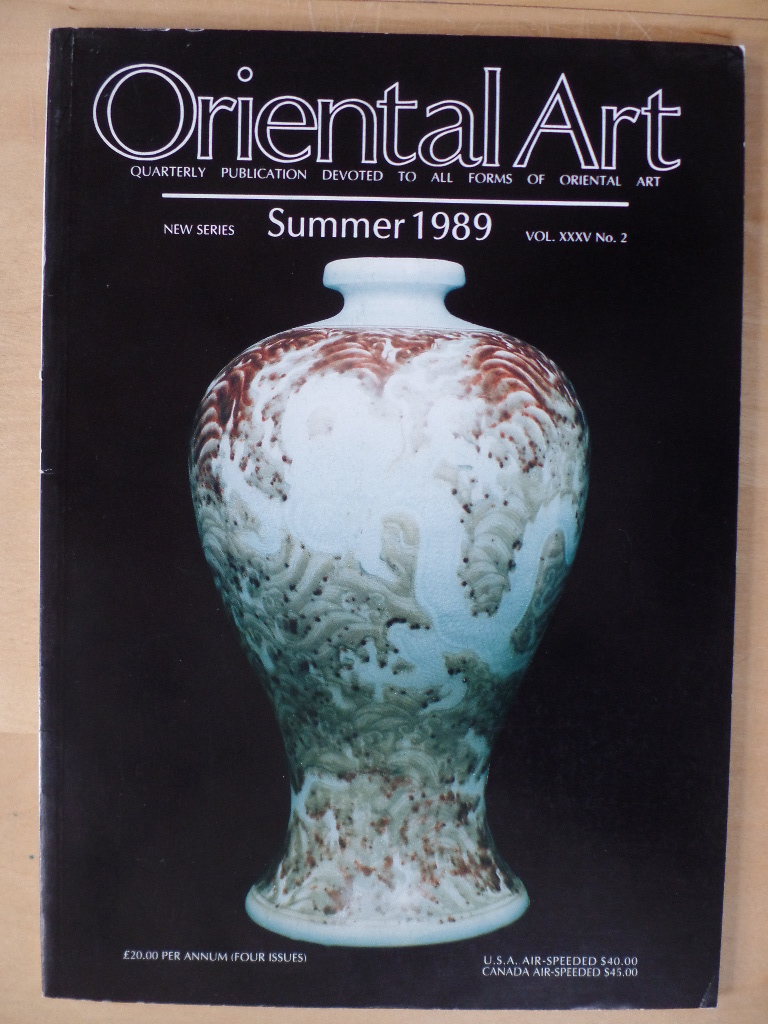   Oriental Art Magazine. Summer 1989 