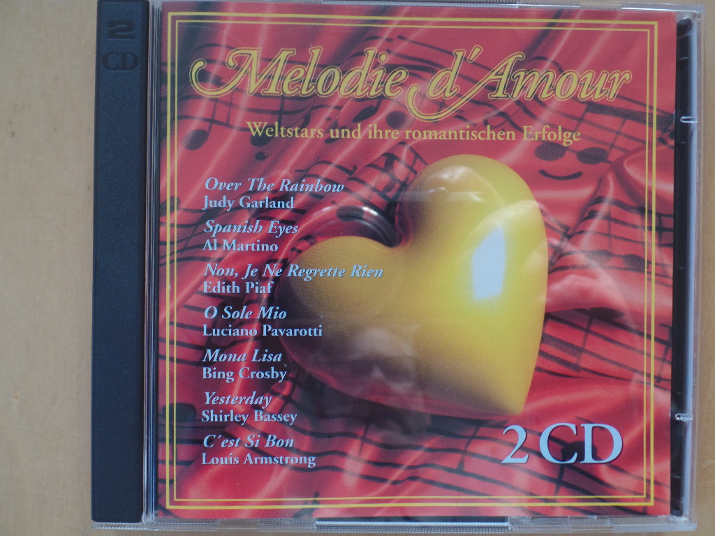 Melodie d` Amour -  Weltstars und ihre romantischen Erfolge (2 CD)