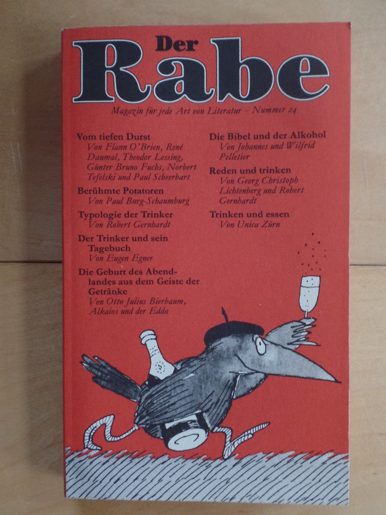 Rauschenbach, Bernd (Hrsg.):  Der Rabe : Magazin fr jede Art von Literatur - Nummer XXIV. 