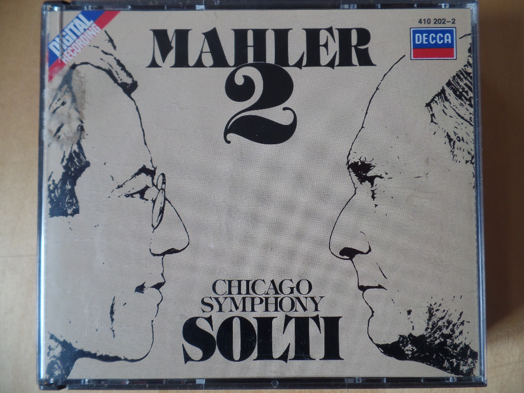 Solti, Georg,  Chicago Symphony Orch. und Gustav Mahler:  Sinfonie 2 (2 CD) 