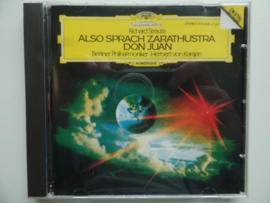 Strauss, Richard,  Berliner Philharmoniker und Herbert von Karajan:  Also Sprach Zarathustra / Don Juan 