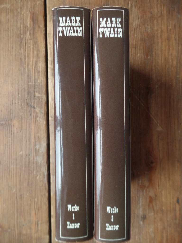 Twain, Mark und Klaus-Jrgen (Hrsg.) Popp:  Werke in zwei Bnden. 