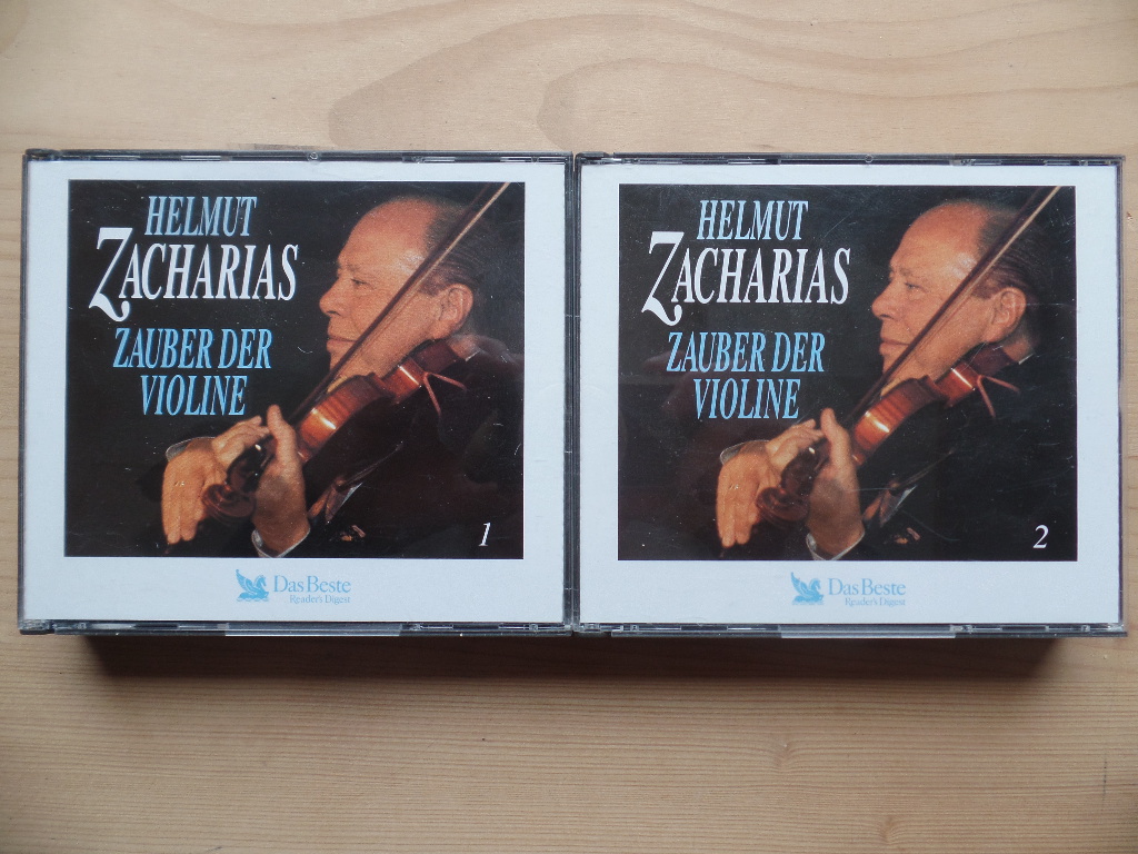 Zacharis, Helmut:  Zauber der Violine 1 & 2 (5 CD) 