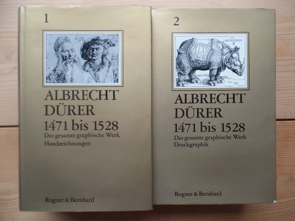 Drer, Albrecht (Ill.) und Wolfgang Htt:  Das gesamte graphische Werk in zwei Bnden. Band 1 Handzeichnungen & Band 2 Druckgraphik 