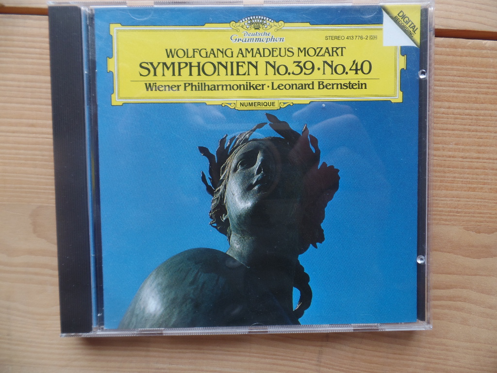 Bernstein, Leonard,  Wiener Philharmoniker und Wolfgang Amadeus Mozart:  Mozart: Sinfonien 39 und 40 