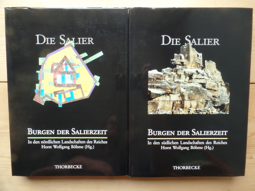 Bhme, Horst Wolfgang (Hrsg.):  Burgen der Salierzeit (2 Bnde): In den nrdlichen Landschaften d. Reiches ; in den sdlichen Landschaften d. Reiches 