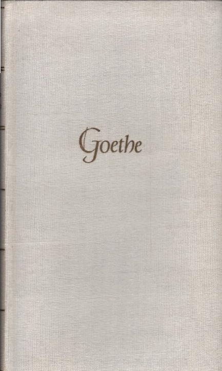 Goethe : Zu dessen näherem Verständnis. Carl Gustav Carus. Mit einem Nachw. hrsg. von Hans Krey - Carus, Carl Gustav und Hans (Mitwirkender) Krey