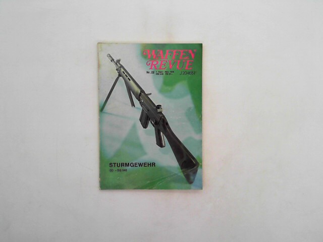 Waffen Revue Nr. 22/1976 01.09.1976 Sturmgewehr SG 540 Auflage: o. A.