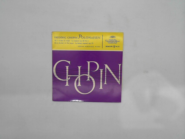 Frdric, Chopin  Stefan Askenase: Polonaisen Nr.3 A-dur, Nr.6 As-dur [Vinyl Single 7'']