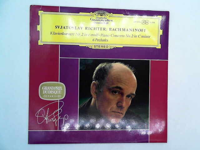 Sviatoslav, Richter: Rachmaninoff: Klavierkonzert Nr. 2 In c-moll, 6 Preludes [Vinyl LP]