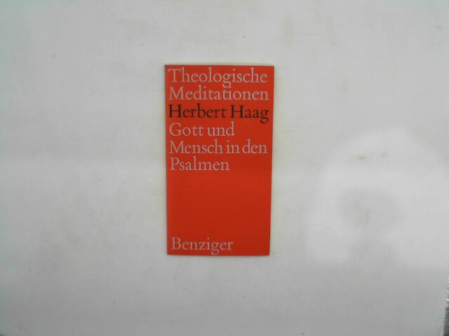 Haag, Herbert.: Gott und Mensch in den Psalmen.