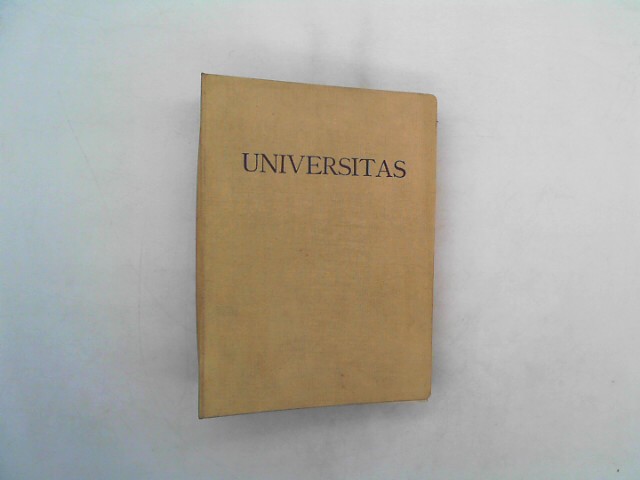 Universitas: Zeitschrift fr Wissenschaft, Kunst und Literatur. 8 Hefte von 12 Heften, 22. Jahrgang, 1967
