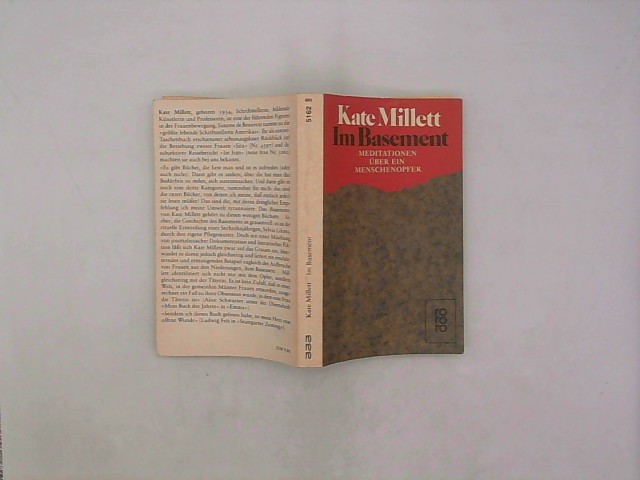 Millett, Kate (Verfasser): Im Basement : Meditationen ber e. Menschenopfer.