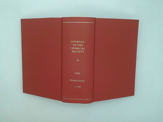 Various: Journal of the Chemical Society, Volume 79, 1901, Transactions S.1-1444