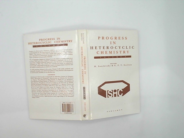 Scriven, E. F. V. and H. Suschitzky: Progress in Heterocyclic Chemistry: A Critical Review of the 1993 Literature Preceded by Two Chapters on Current Heterocyclic Topics