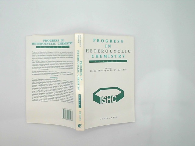 Suschitzky, H. and G.W. Gribble: Progress in Heterocyclic Chemistry Vol 8