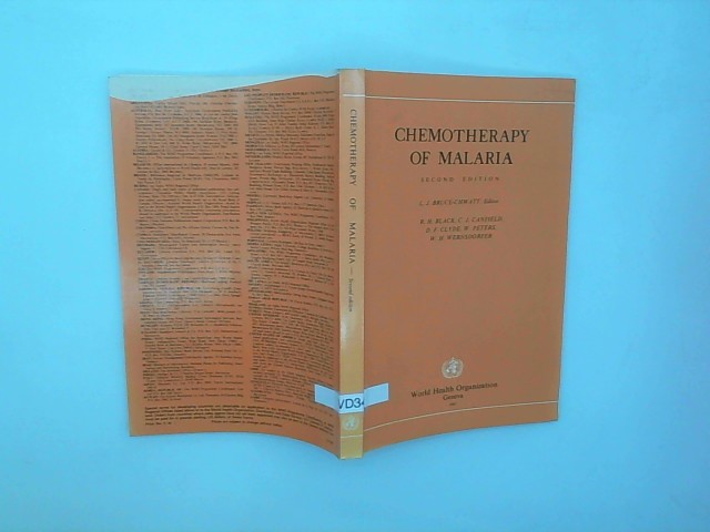 World, Health Organization(WHO): Chemotherapy of Malaria Auflage: 2nd Revised edition