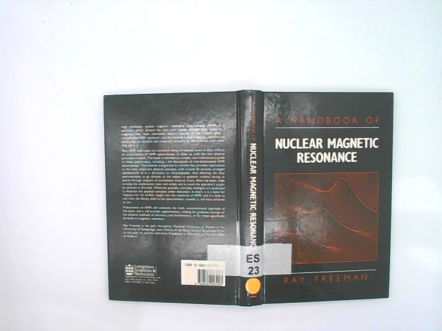 Freeman, Ray: A Handbook of Nuclear Magnetic Resonance.
