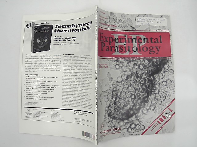 Wirth, Dyann F.: Experimental Parasitology. Volume 94, Number 1, January 2000