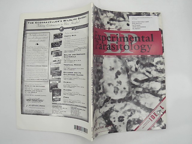 Wirth, Dyann F.: Experimental Parasitology. Volume 99, Number 3, November 2001