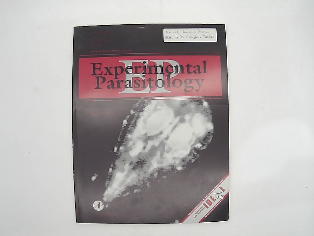 Wirth, Dyann F.: Experimental Parasitology. Volume 92, Number 1, May 1999