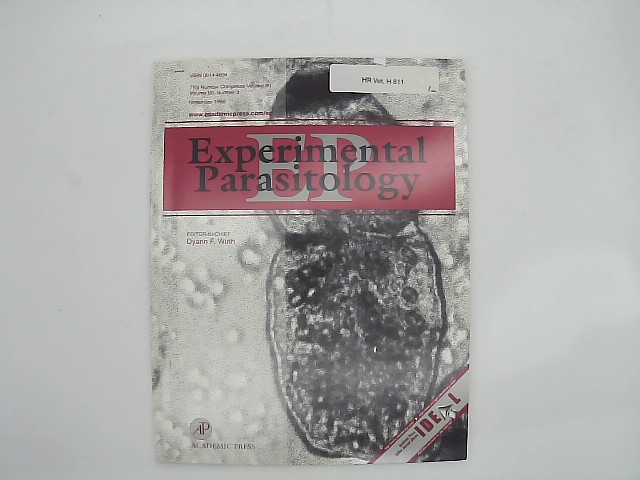 Wirth, Dyann F.: Experimental Parasitology. Volume 90, Number 3, Nov 1998