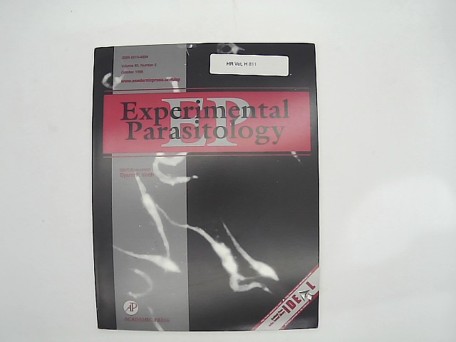 Wirth, Dyann F.: Experimental Parasitology. Volume 90, Number 2, Oct 1998