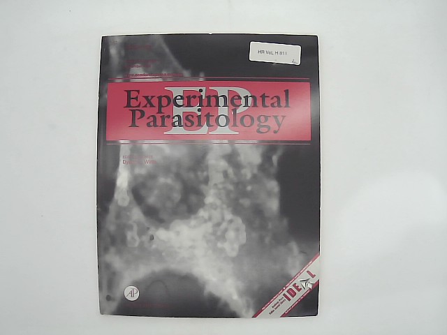 Wirth, Dyann F.: Experimental Parasitology. Volume 90, Number 1, Nov 1998