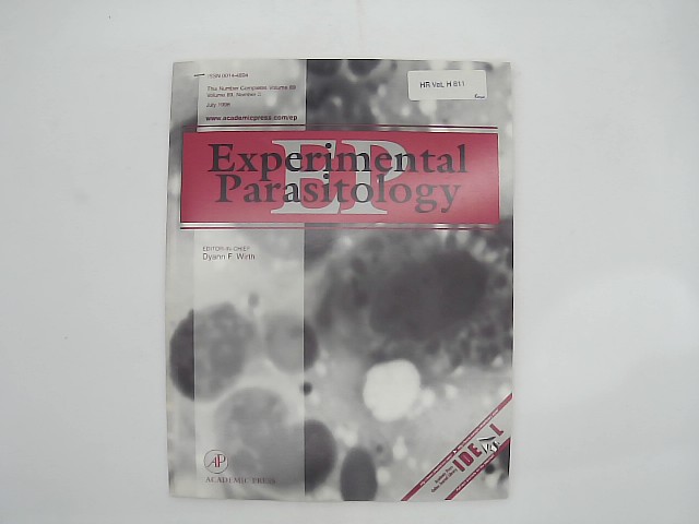 Wirth, Dyann F.: Experimental Parasitology. Volume 89, Number 3, July 1998