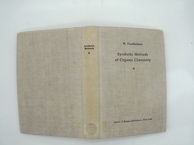 Theilheimer, W: Synthetic Methods of Organic Chemistry - Yearbook  1954 No 8. Mit deutschem Registerschlssel.