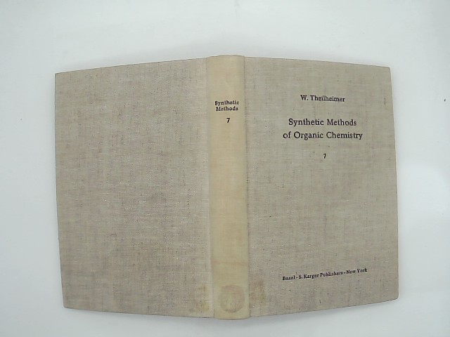 Theilheimer, W: Synthetic Methods of Organic Chemistry - Yearbook  1953 No 7. Mit deutschem Registerschlssel.