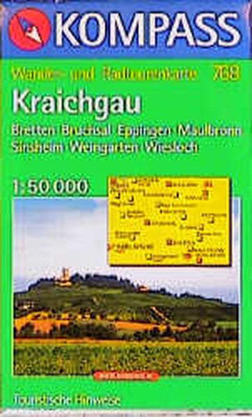 Kompass Karten, Kraichgau  Auflage: 01 - KOMPASS, 768