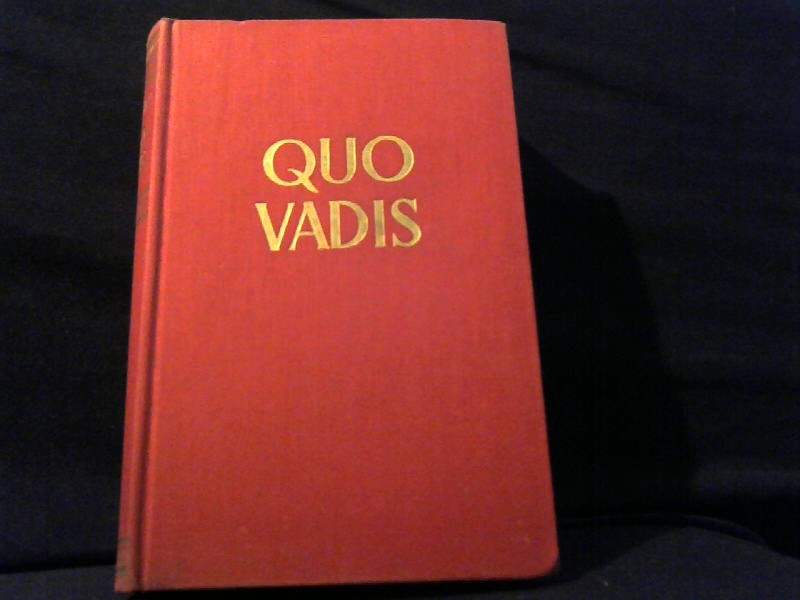 Sienkiewicz, Henryk: Quo Vadis. 9.Auflage