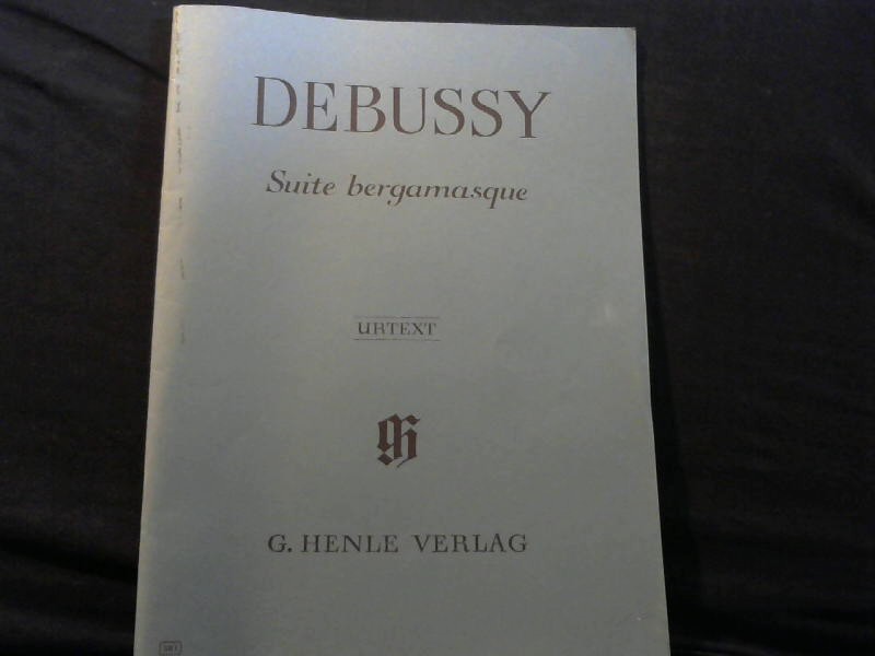 Debussy, Claude: Suite bergamasque. Urtext.