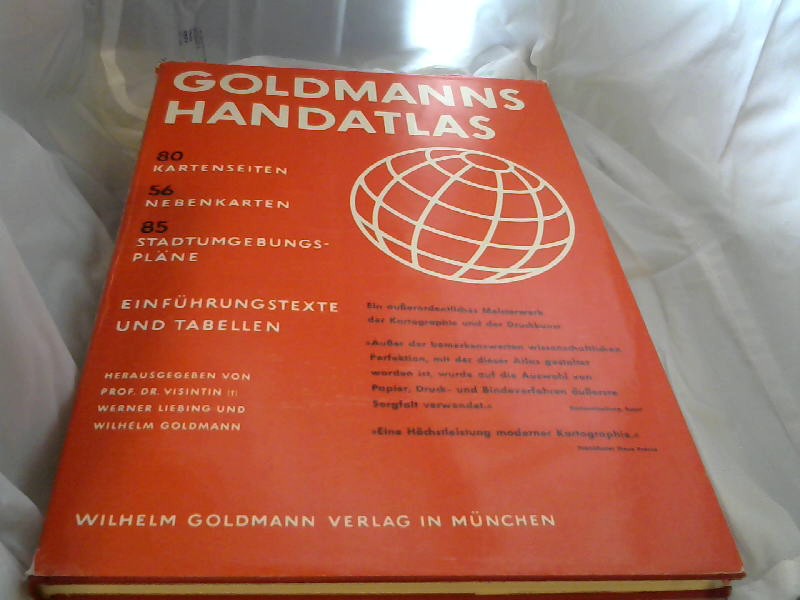 Goldmanns: Handatlas. 7.neu bearbeitete Auflage