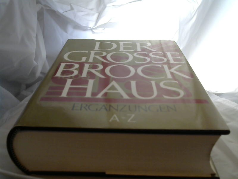 Diverse Autoren: Der grosse Brockhaus; Teil: Bd. 14., Ergnzungen A - Z 18., vllig neubearb. Aufl.