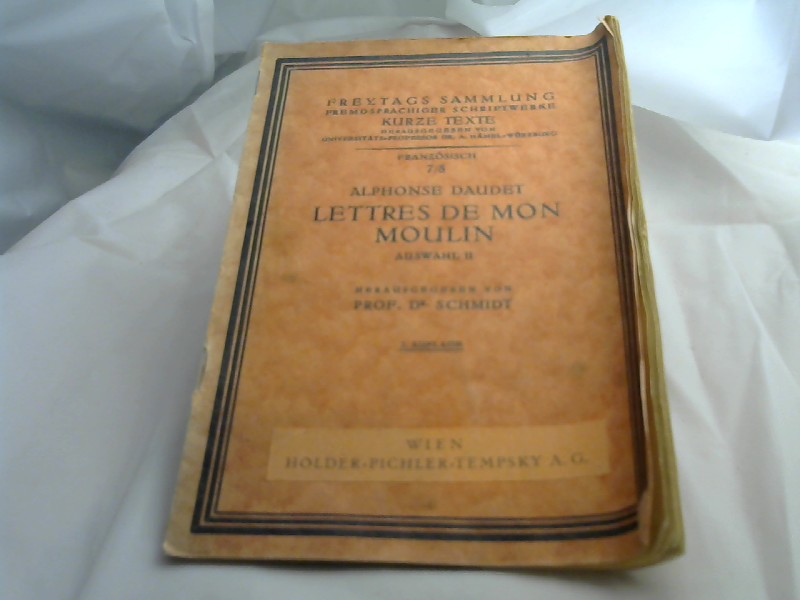 Daudet, Alphonse: Lettres de mon Moulin Auswahl II 2.Auflage