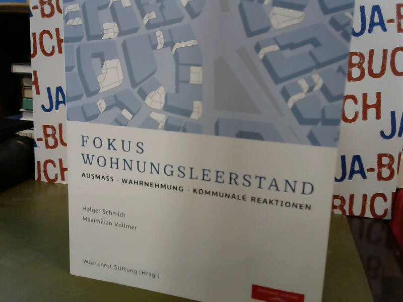 Fokus Wohnungsleerstand: Ausmaß - Wahrnehmung - Kommunale Reaktionen - Schmidt, Holger