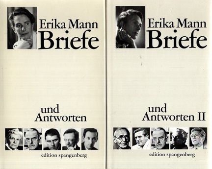 Briefe und Antworten; Band 1: 1922 - 1950, Band 2: 1951-1969 - Mann, Erika