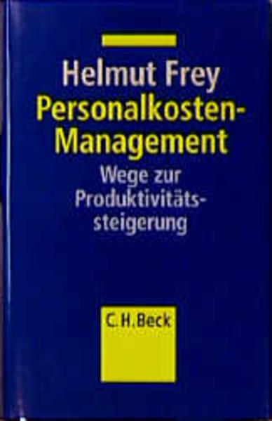Personalkosten-Management: Wege zur Produktivitätssteigerung - Frey, Helmut