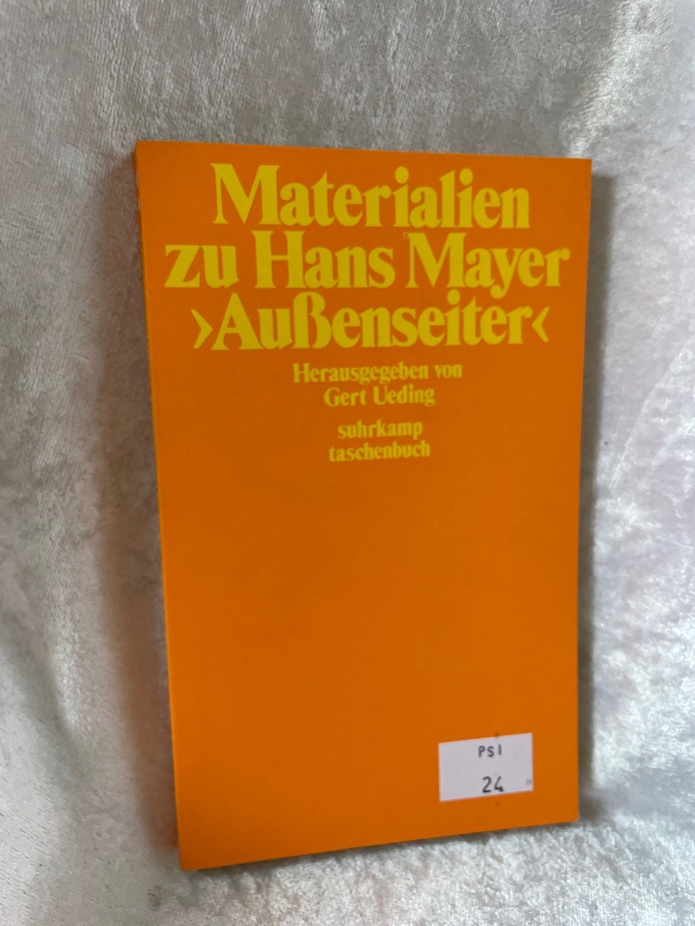 Materialien zu Hans Mayer, 