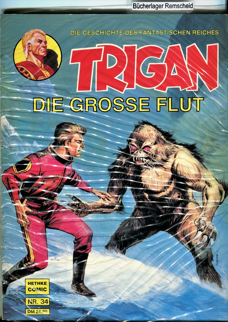 Trigan, Bd 34: Die grosse Flut. Der verlorene Planet. Die Burg in den Bergen