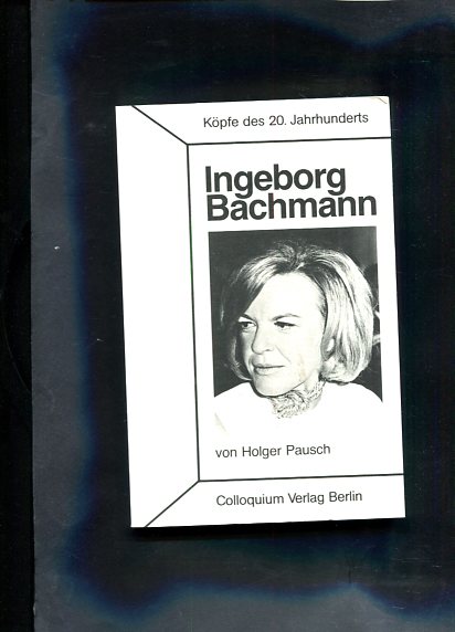 Ingeborg Bachmann.
