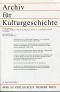 Archiv für Kulturgeschichte 92. Band, Heft 2  Erstauflage, EA, - Herbers (Hg) Klaus