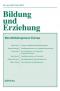 Bildung und Erziehung 63. Jg. , Heft 2. Berufsbildungsraum Europa.   Erstauflage, EA, - Georg Walter