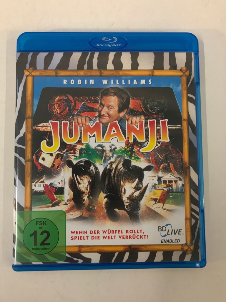 Jumanji [Blu-ray] - Dunst, Kirsten, Alan Grier David Bonnie Hunt u. a.