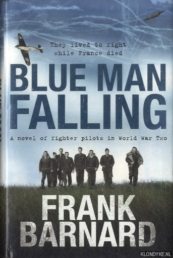 Blue Man Falling - Barnard, Frank